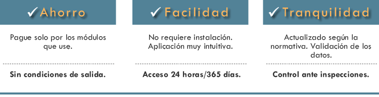 Banner características eDataFormacion